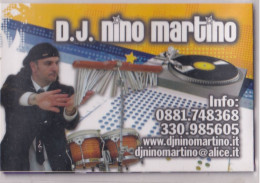 Calendarietto - D.j. - Nimo Martino - Foggia  - Anno 2012 - Small : 2001-...
