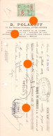 BERCHEM ANVERS ANTWERPEN - POLAKOFF L 1937 - Bills Of Exchange