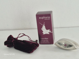 VINTAGE !!  Calvin Klein Sparkling Solid Parfum Euphoria (For Collection Only ! ) - Miniatures Womens' Fragrances (in Box)