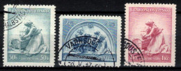 Tchécoslovaquie 1937 Mi 361-3 (Yv 321-3), Obliteré, - Gebraucht
