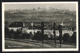 AK Wil, Ortspartie Mit Säntis - Wil