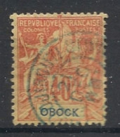 OBOCK - 1892 - N°YT. 41 - Type Groupe 40c Orange - Oblitéré / Used - Gebruikt