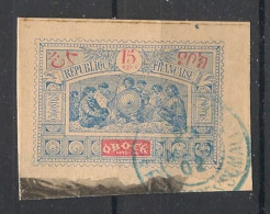 OBOCK - 1894 - N°YT. 52 - Guerriers 15c - Oblitéré / Used - Gebruikt