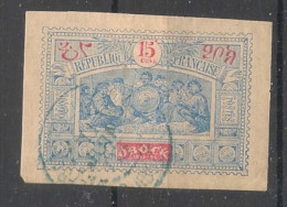OBOCK - 1894 - N°YT. 52 - Guerriers 15c - Oblitéré / Used - Gebruikt
