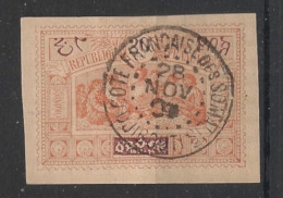 OBOCK - 1894 - N°YT. 53 - Guerriers 20c - Oblitéré / Used - Gebruikt