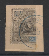 OBOCK - 1894 - N°YT. 54a - Guerriers 25c - Demi-gauche - Oblitéré / Used - Gebruikt
