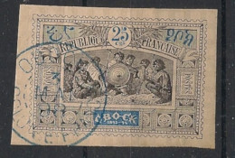 OBOCK - 1894 - N°YT. 54 - Guerriers 25c - Oblitéré / Used - Gebruikt