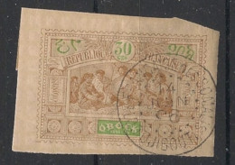 OBOCK - 1894 - N°YT. 55 - Guerriers 30c - Oblitéré / Used - Gebruikt
