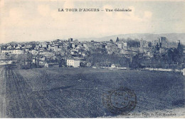 LA TOUR D'AIGUES - Vue Générale - Très Bon état - La Tour D'Aigues