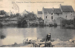 Etang Du Vieux Château CHATELUS MALVALEIX - Très Bon état - Chatelus Malvaleix