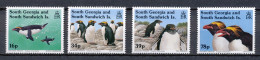 SOUTH GEORGIA AND SOUTH SANDWICH ISLANDS 1993 - MACARONI PENGUINS - EUDYPTES CHRYSOLOPHUS                          Hk235 - Autres & Non Classés