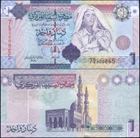 Libya. 1 Dinar. ND (2009) Unc. Banknote Cat# P.71a - Libya
