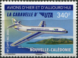 New Caledonia. 2023. UTA Caravelle Aircraft (MNH **) Stamp - Ongebruikt