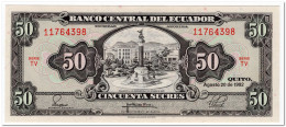 ECUADOR,50 SUCRES,1982,P.116e,UNC - Ecuador