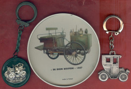 ** LOT  DE  DION  BOUTON  +  CARTE ** - Automovilismo - F1