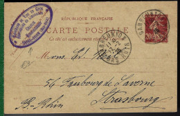 SARRE UNION - 1925 - VINS ET LIMONADES - - Cartes Précurseurs