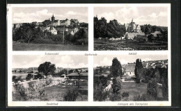 AK Gerbstedt, Schloss, Anlagen Am Turnplatz, Stadtbad - Gerbstedt