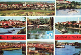 Jagstfeld Bad Friedrichshall BW Panorama Neckarpartie Fahrgastschiff Schwanentei - Bad Friedrichshall