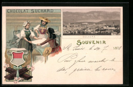 Lithographie Soleure, Chocolat Suchard, Ortsansicht - Soleure