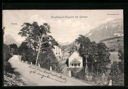 AK Gersau, Landstrasse Mit Kindlimord-Kapelle - Gersau