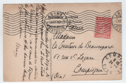 GRECE 10A SOLO CARTE CARTE ATHENES 1912 TO FRANCE - Lettres & Documents