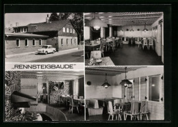 AK Neuhaus Am Rennweg, Gasthaus Rennsteigbaude - Neuhaus