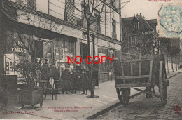 Delcampe - 93 NOISY-LE-SEC. Attelage Devant Café Tabac "Mignon" Boulevard De La République 1906 édition Fleury - Noisy Le Sec