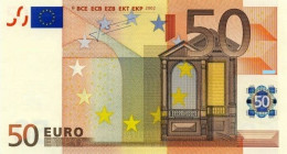 BELGIUM 50 Z T033 UNC TRICHET - 50 Euro