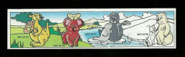 Kinder Ferrero BPZ - Cartina  K 97 N. 75 76 77 78 - Instructions