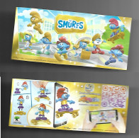 Kinder Ferrero BPZ - Cartina EN 375A The Smurfs - Instructions