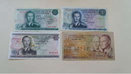 4 Billets Du Grand-duché De Luxembourg De (1966 A 1981 ) - Luxembourg