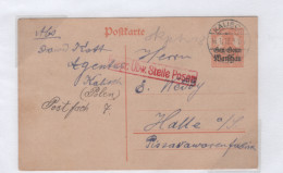 POLOGNE Occupation Allemande, Carte Postale Du 16.01.1918 - ...-1860 Vorphilatelie