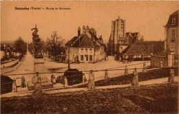 Delcampe - CPA Seignelay - Route De Brienon FRANCE (960848) - Seignelay