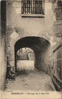Delcampe - CPA SEIGNELAY - Passage De La Sacristie (147183) - Seignelay