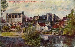 Delcampe - CPA Maison Du Petit St-Thomas - Paris - Chateau De MONTRÉSOR (227223) - Montbazon