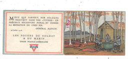 MINI CALENDRIER 1919 -  Les Foyers Du Soldat Et Du Marin - Vendu En L'état - BAR 13 - - Formato Piccolo : 1901-20