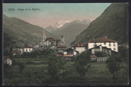AK Viège, Panorama Et Le Balfrin - Viège