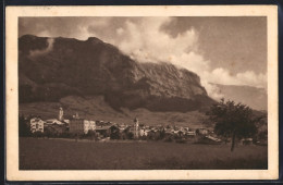 AK Flims-Dorf, Ortsansicht Mit Bergpanorama - Flims