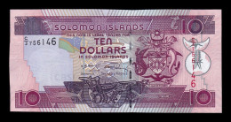 Islas Salomón Solomon 10 Dollars 2008 Pick 27b Serie C/3 Sc Unc - Solomon Islands