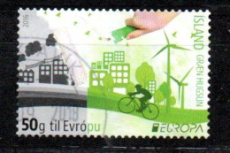 Europa CEPT 2016 Iceland Island USED - 2016