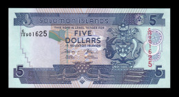 Islas Salomón Solomon 5 Dollars 2018 Pick 26d Sc Unc - Solomon Islands