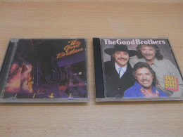2x CD Gesigneerd - Signed : The Good Brothers 1980 - 1990 (s97) - Handtekening / Autographe - Autographs