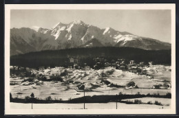AK Waldhaus-Flims, Ortspartie Mit Signina Im Schnee - Flims