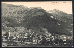 AK Frutigen, Ortsansicht Mit Niesenkette - Frutigen