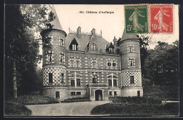 CPA Auffargis, Château D`Auffargis Majestueux Dans Un Cadre Boisé - Auffargis