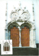 31670 Carte Maximum - Portugal Açores - Portal Sul Da Igreja Matriz De Ponta Delgada - Ilha São Miguel - Maximum Cards & Covers