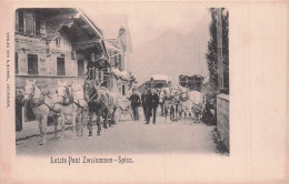 RARE SPIEZ  LETZTE POST ZWEISMMEN SPIEZ - Aeschi Bei Spiez
