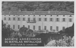 Delcampe - CPA ARDECHE.PRIVAS.SOCIETE ARDECHOISE DU MATELAS METALLIQUE - Privas