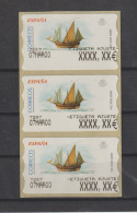 España Spain 2002 - Jabeque Tira Etiqutetas Ajuste - Machine Labels [ATM]