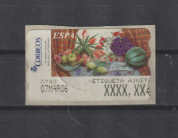 España Spain 2003 - ATM Sammer Gallery. Bodegón Con Tulipanes Etiqueta De Ajuste - Machine Labels [ATM]